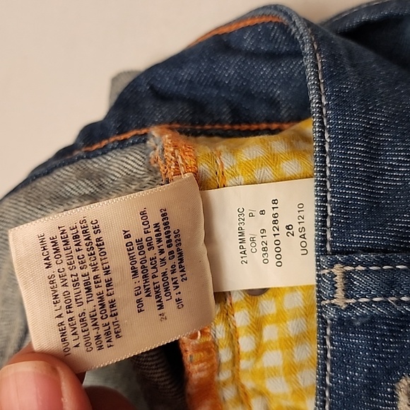 Pilcro and the Letterpress Stet Mid-Rise Jean Shorts - Picture 9 of 10